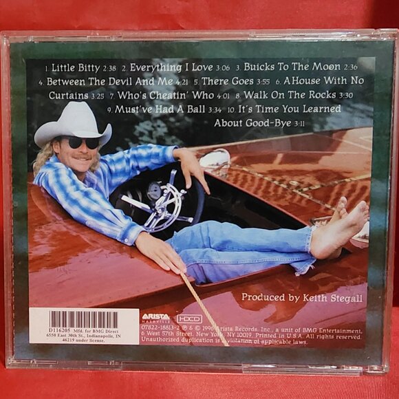 Alan Jackson – Everything I Love (1996) CD - Picture 2 of 5